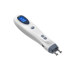 Electronic Dual Head Meridian Massage Pen USB Rechargeable Facial Body Massager