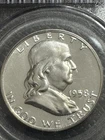 1958 Proof Franklin Half Dollar, PCGS PR68, Free shipping