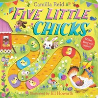 Five Little Chicks | Slide, Sing And Count! | Camilla Reid | Buch | Gebunden