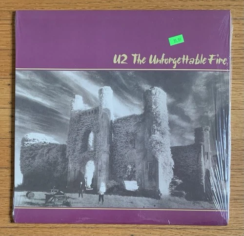 U2 The Unforgettable Fire factory sealed 1st press 1984 RCA Music vinyl LP