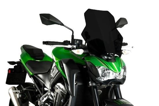 Puig Black Bat Screen Kawasaki ER6-N 2012-2016