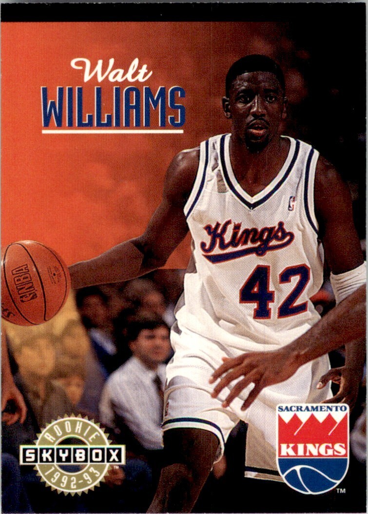 1992-93 SkyBox Walt Williams Sacramento Kings #396