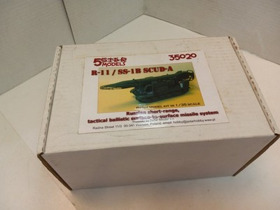 1/35 5 Star Models R-11/ SS-1B Scud-A STS Missile System Resin Model Kit --NOB--