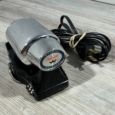 Vintage Sunbeam Imperial 2 Speed Massager No 1857-1 Barber Tested Working