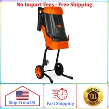 WEN 41119 Electric Wood Chipper and Shredder, 15-Amp, 12-Gallon Collection Bag