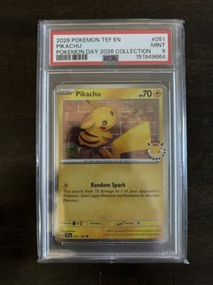 Pokémon 2026 Pikachu Pokémon día 2026 colección PSA 9 imprescindible