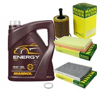 Mann Inspektionspaket 5L Mannol Energy 5W-30 FüR VW Golf IV 2.3 V5 Bora Variant