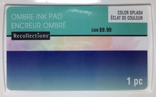RECOLLECTIONS Color Splash OMBRE SHADES OF BLUE Ink Pad