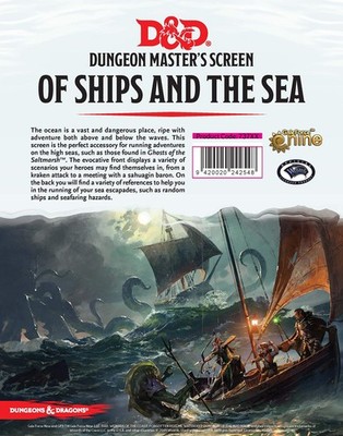 Gale Force Nine Dungeons & Dragons of Ships 43.3 inches x 8.26 inches, Multi 