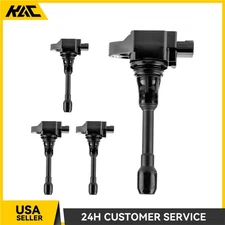 Set of 4 UF549 Ignition Coils For Nissan Rogue 2017-2019 Altima 2007-2018 2.5L
