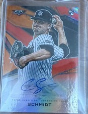 CLARKE SCHMIDT RC AUTO /99 TOPPS FIRE