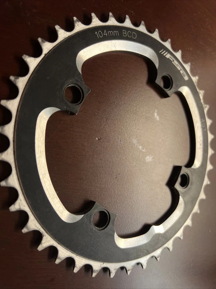 FSA DH 3mm chainring, 104BCD x 40T - black Bmx Fit Dyno Dk GT SE Acs Elf Schwinn - Image 2 of 4