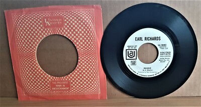 Earl Richards- Country Promo 7''- Shake 'Em Up And Let 'Em Roll / Maggie-sehr gut