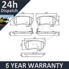 Fits Hyundai ix35 i20 i30 Kia Sportage Rio Cee'D PV Rear Brake Pads Set