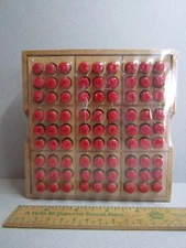 Red SUDOKU DannySeo number puzzle wood Thailand 9x9 SiamMandalay NEW Game Sealed