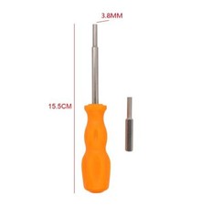 3.8mm Security GameBit Screw Driver For 8 bit NES Super Nintendo SNES N64 Orange