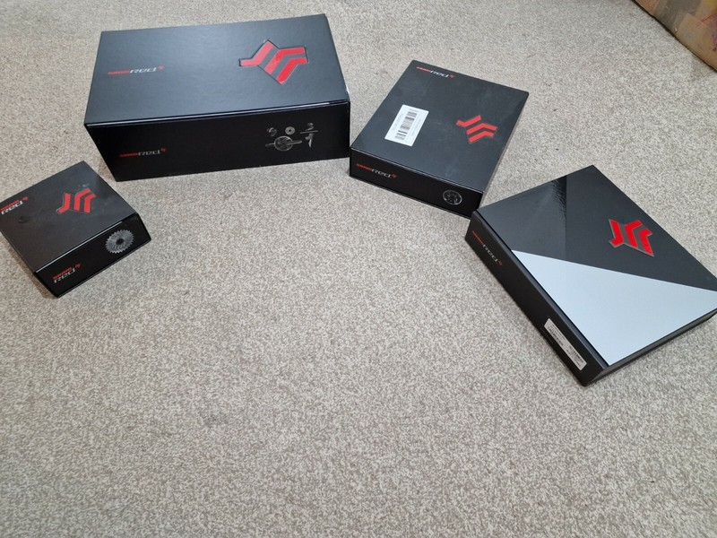 SRAM AXS Groupset EMPTY BOXES