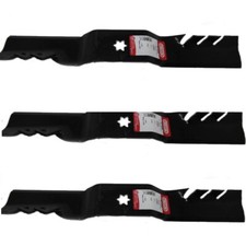  3 Genuine Oregon Mulching Blades for Cub Cadet Mowers I1050 RZT50 LT1050