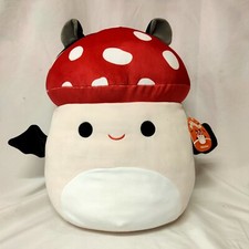 Squishmallows Malcolm The Mushroom Dressed As Bat 16 Inch 40cm Halloween 2023