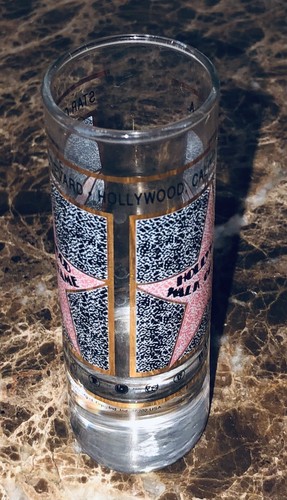 Vintage 1992 Hollywood Walk of Fame Schnapsglas - Sterne auf dem Boulevard - 4 1/4"" - Bild 3 von 4