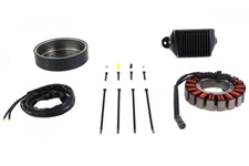 Alternator Charging System Kit 50 Amp fits Harley Davidson