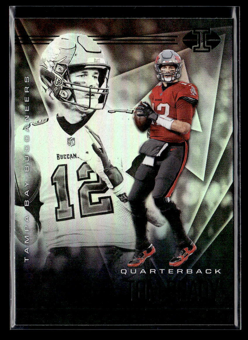 Tom Brady - 2020 Panini Illusions Trophy Collection Emerald SP #1 Buccaneers