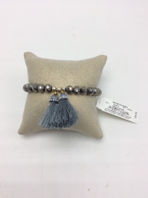 アクセサリー！4点！ Box Lock Bracelet (Facet, Wide, BLK+AS) – Parts of Four