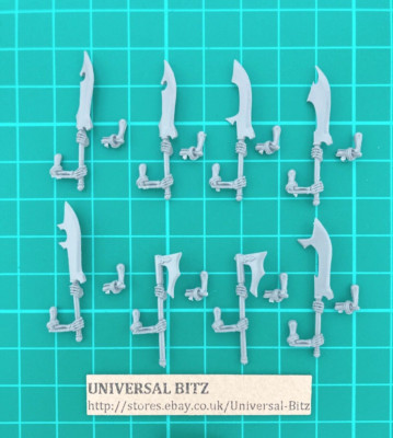 Grabgarde Schwerter Schilde Waffen x 8 D Wachen Warhammer Deathrattle L5 D