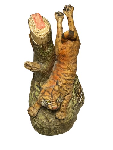 Vintage Rare 1979 Wildcat Ceramic Decanter No.2 Wilbro. Inc.*NO CONTENTS EMPTY* - Picture 7 of 15
