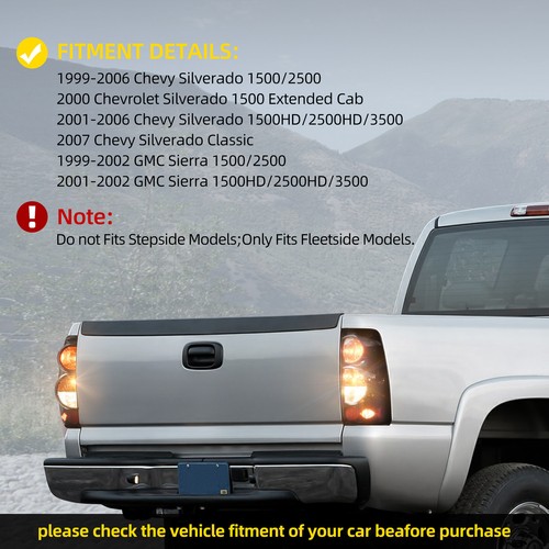 Headlights w/ Bumper Lights + Tail Lights Set for 1999-2002 Silverado 1500/2500 - Picture 9 of 14