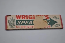 Vintage Wrigley’s Spearmint Gum The Perfect Gum Damage to Wrapper 1920s