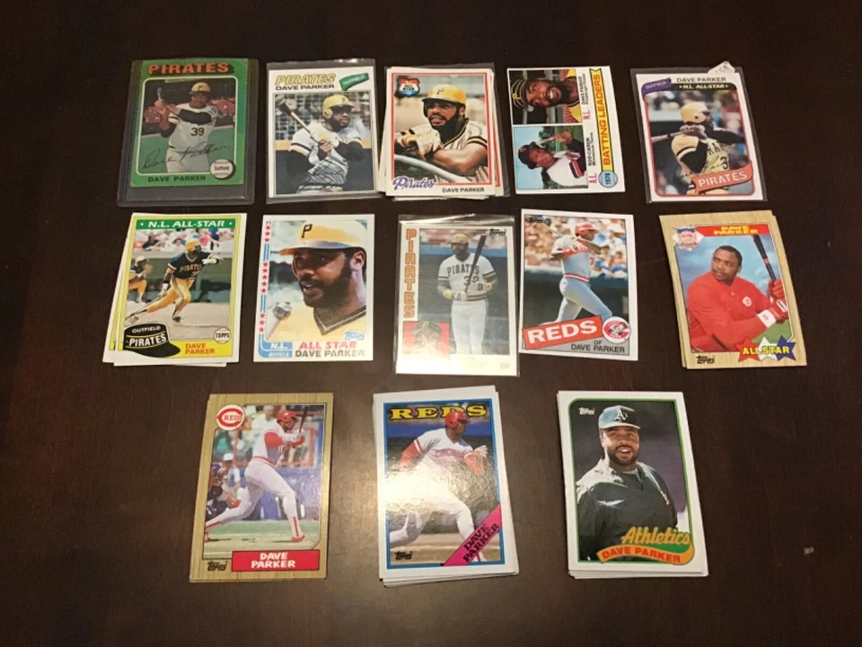 DAVE PARKER  Oddball Insert & Regular issue Baseball PIRATES YOU CHOOSE - Image 3 of 4