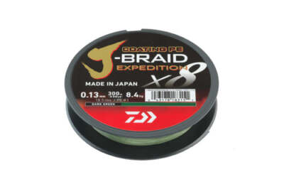 Daiwa J-Braid Expedition X8 GEFLOCHTENE SCHNUR 8-fach 150m 300m Orange Green Mul