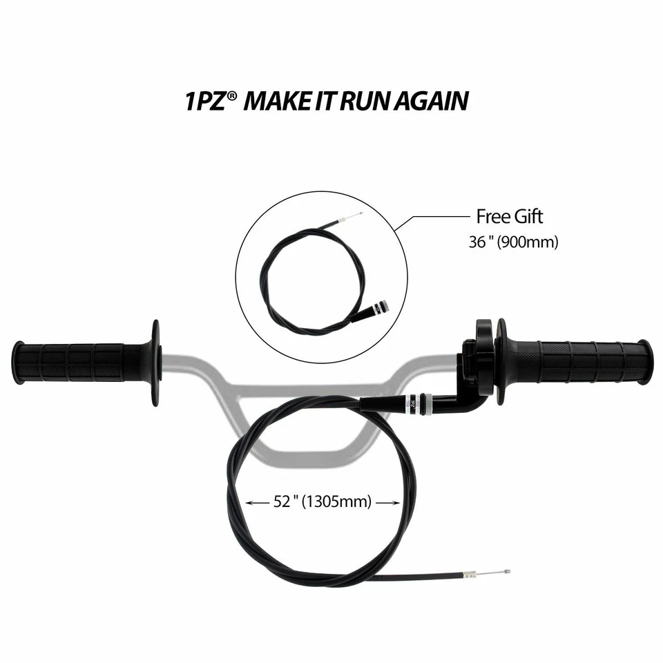CARCASA CABLE ACELERADOR EMPUÑADURAS DE MANO PARA MOTO CROSS HONDA CRF50 CRF70 CRF100 CRF150 Foto 4 de 4