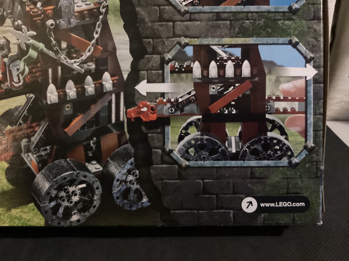 Lego Castle Tower Raid 7037 Siege Battering Ram Knight Troll