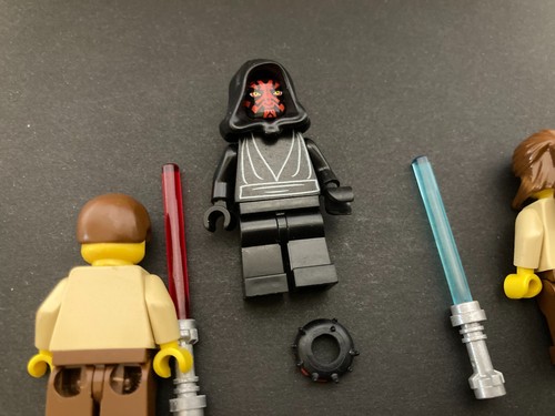 LEGO Darth Maul Qui-Gon Obi-Wan Minifig Star Wars Set Minifig from Japan 1990s - Picture 10 of 10