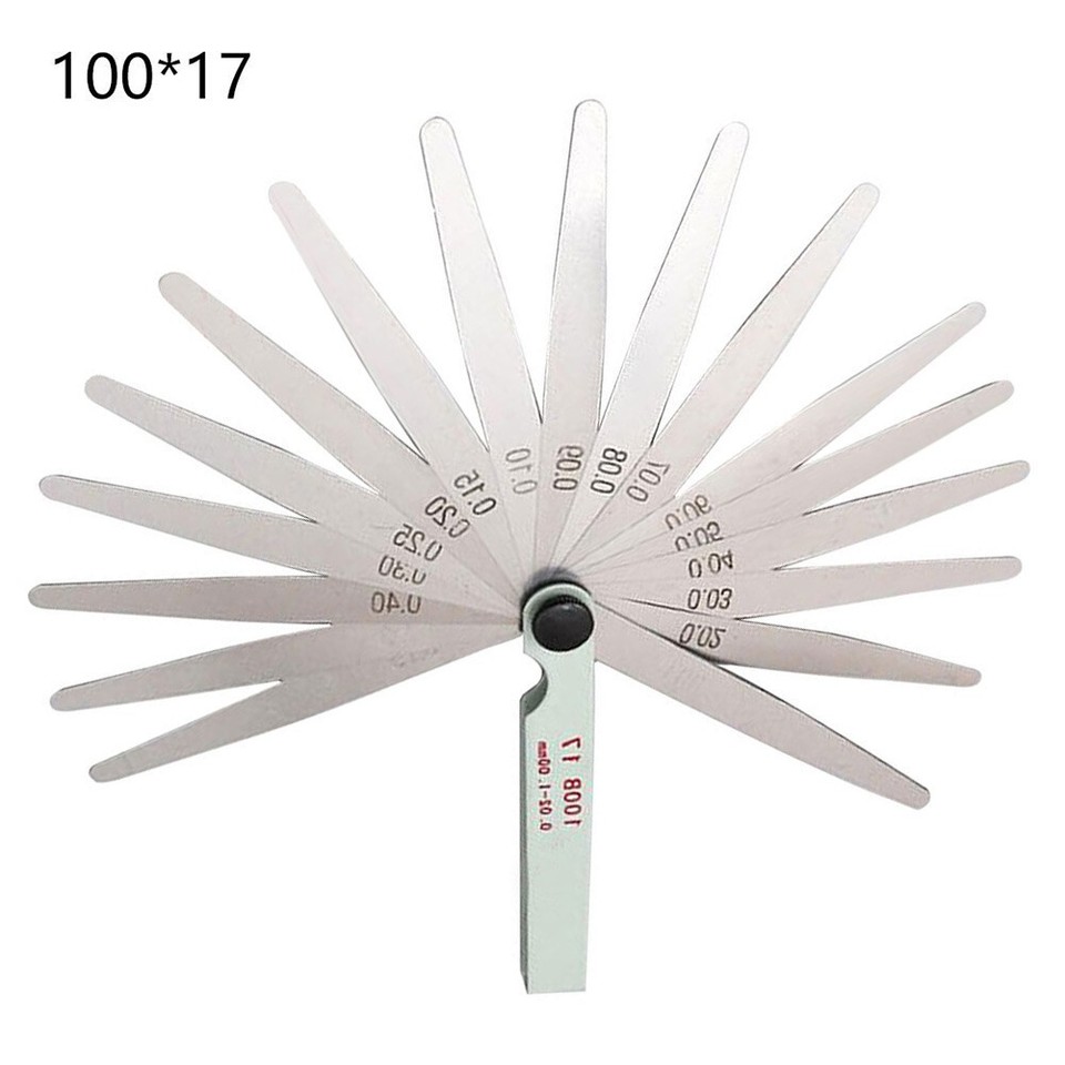 Feeler Gauge Feeler Tools Woodworking Tools 0.02 To 1mm 10cm/4inch