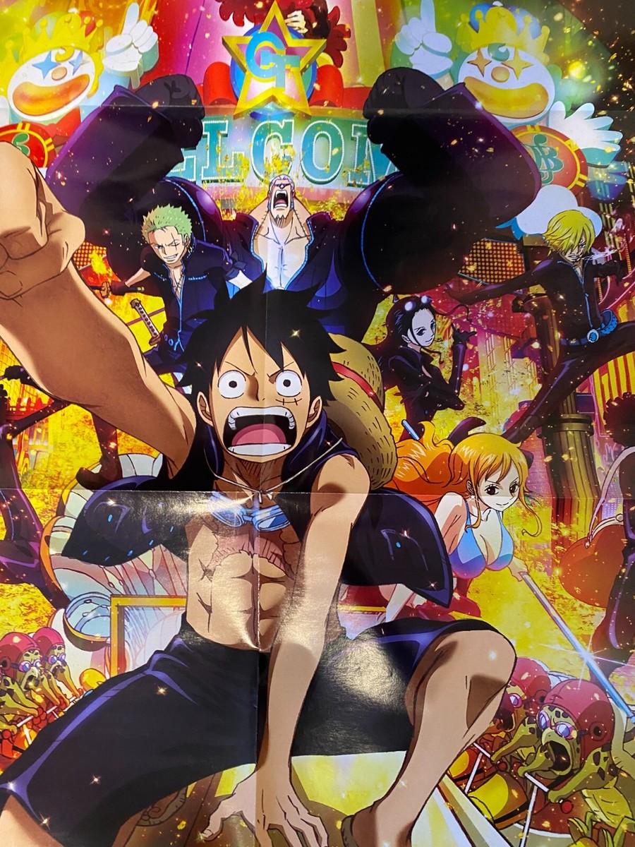 ONE PIECE Film Gold Poster B2 20.28x28.66in Japan Limited