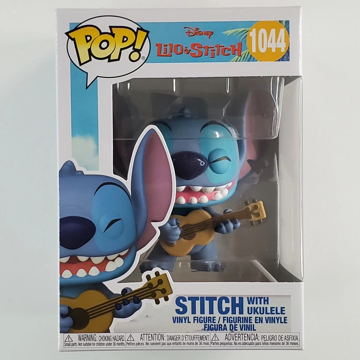 Funko POP! Disney: Lilo & Stitch- Stitch w/Ukulele Figure