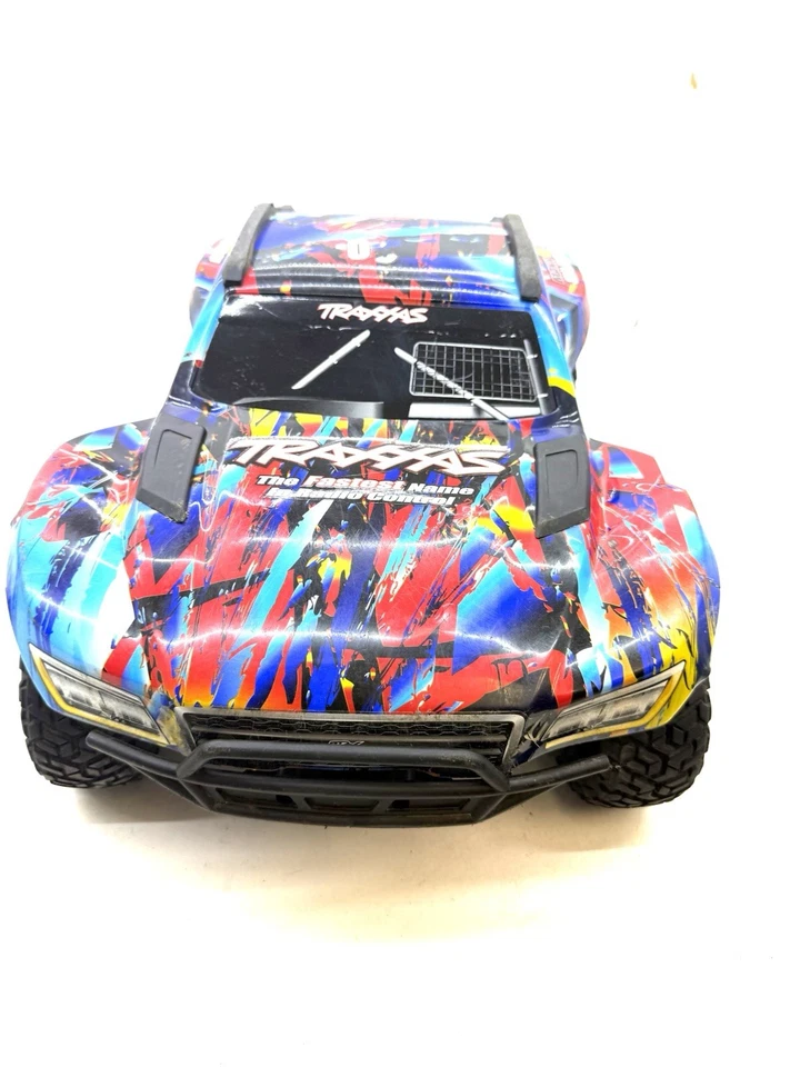 TRAXXAS MAXX SLASH 1/8 4WD BRUSHLESS 6S Short Course Truck Rock N Roll - Image 3 of 4