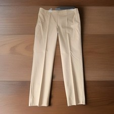 NWT Talbots Womens Chatham Ankle Pants 14 Beige Stretch Zip Career
