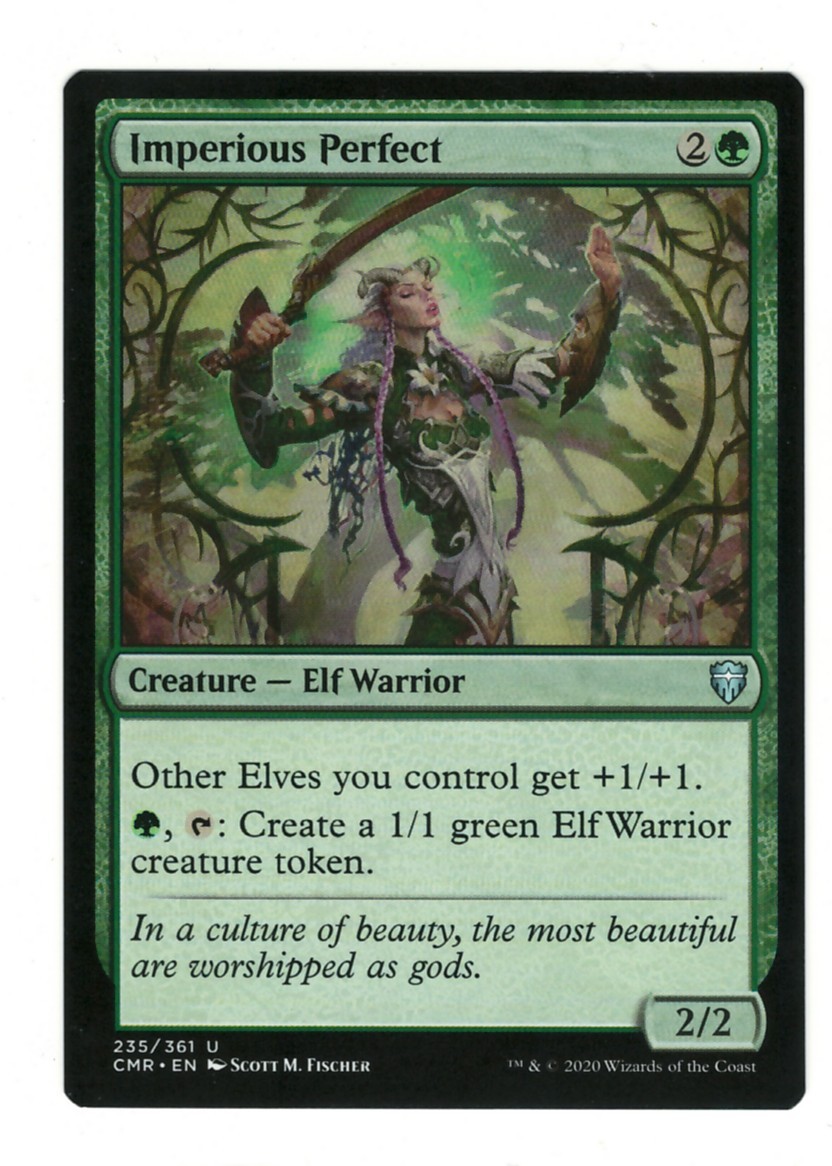 MTG Imperious Perfect 235 Uncommon Commander Legends Magic The Gathering