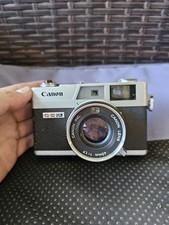 Vtg Canon G-III QL Canonet QL17 Rangefinder Camera Untested Parts Or Repair V8