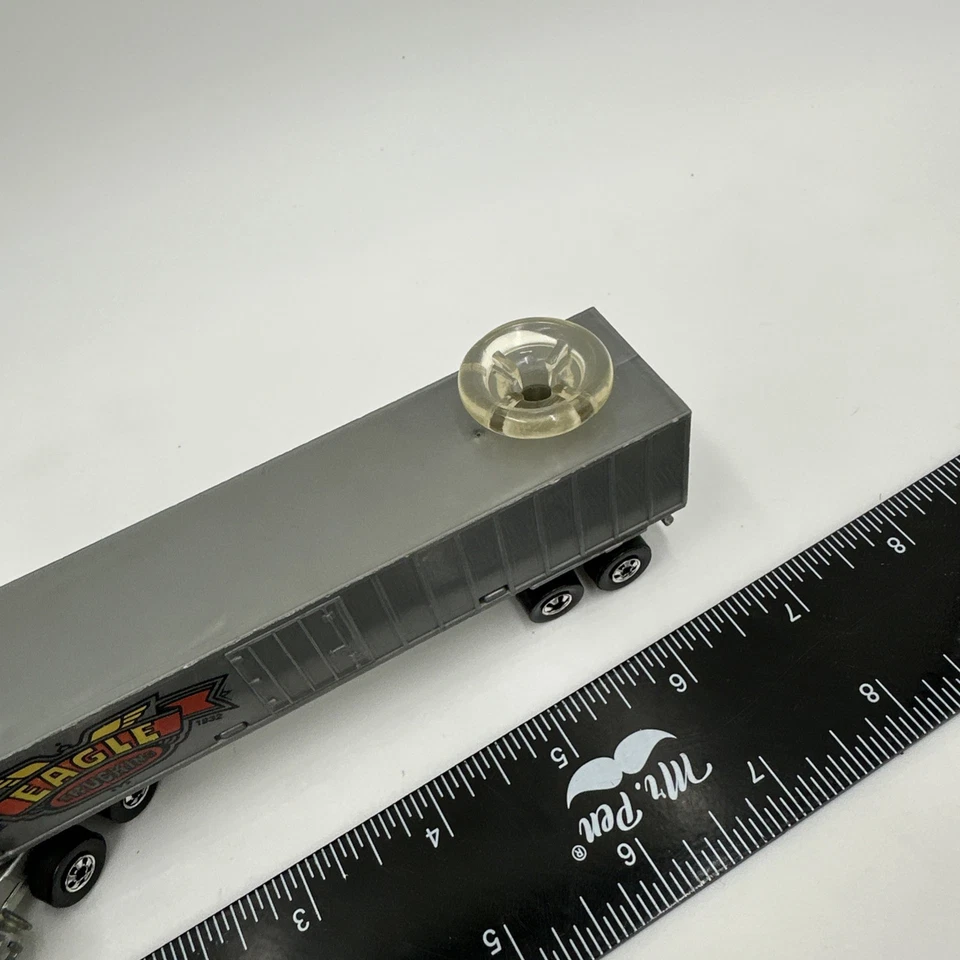 Hot Wheels Vintage Steering Rig Grey GMC Eagle Trucking - Image 4 of 4