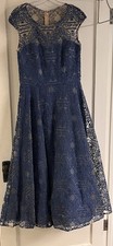 BHLDN Presley Midi Dress Size 10 - 10 US - Blue
