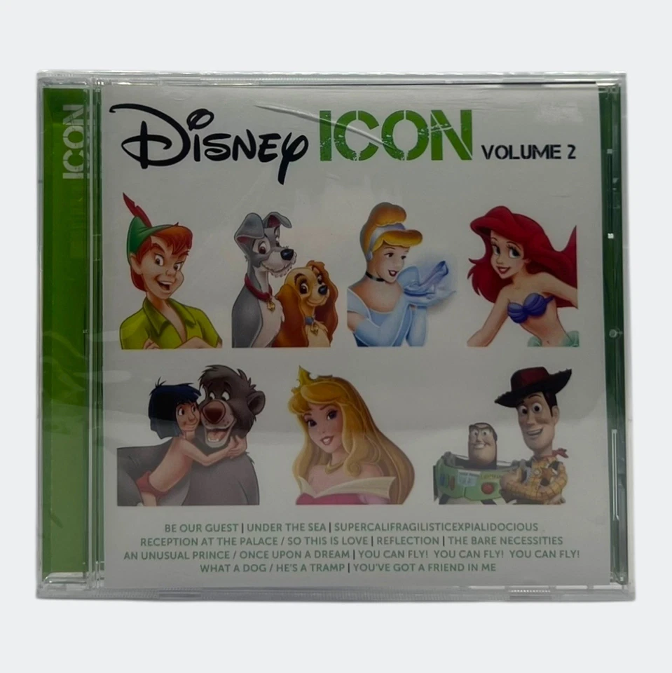 Disney ICON Volume 2 & 3 CDs- Universal Music, 2015/2016 - New & Sealed *READ* - Image 3 of 4