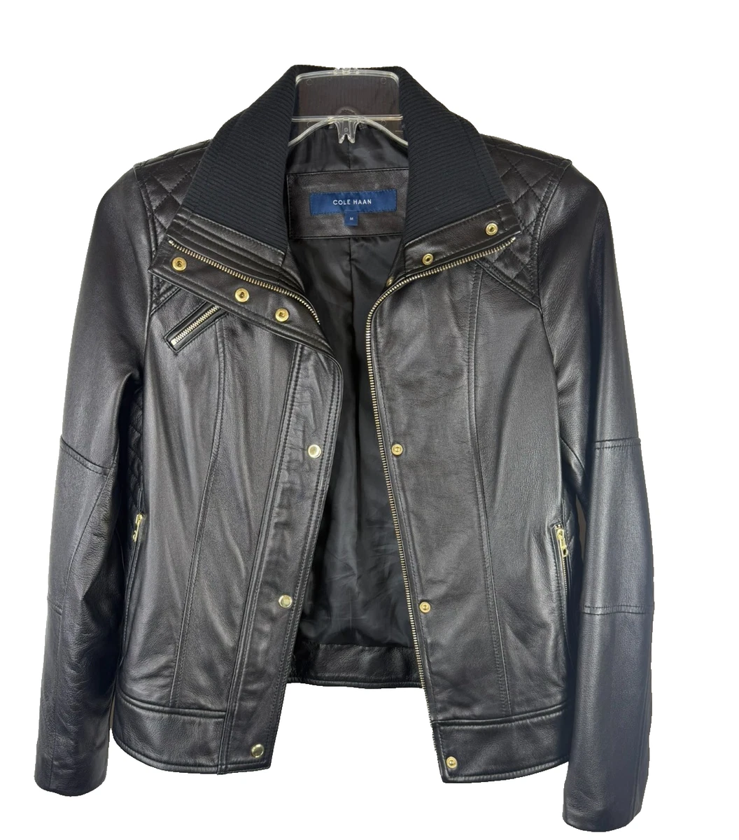 cole haan leather jacket products for sale | eBay