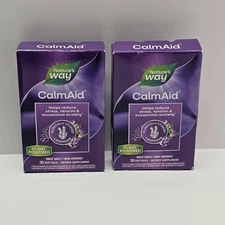 Nature's Way, CalmAid, Clinically Studied Lavender, 30 Softgels **VALUE 2 PACK**
