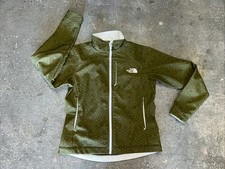 The North Face Apex Bionic ANC4 Jacket Womens S/P Green Full Zip Mock Neck