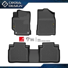 Fit For 2015-2017 Toyota Camry Floor Mats All Weather Waterproof TPE Car Liners